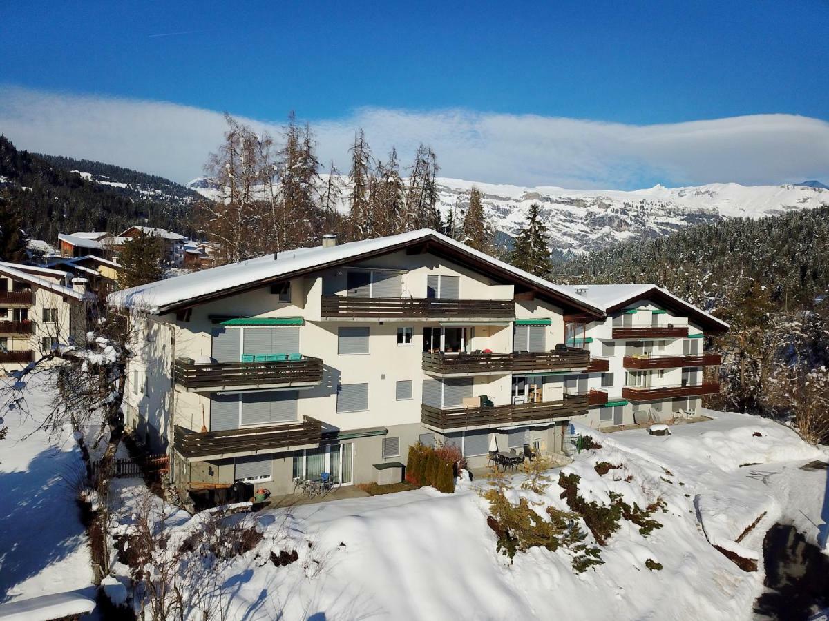 Appartamento Casa Pignia Laax Esterno foto